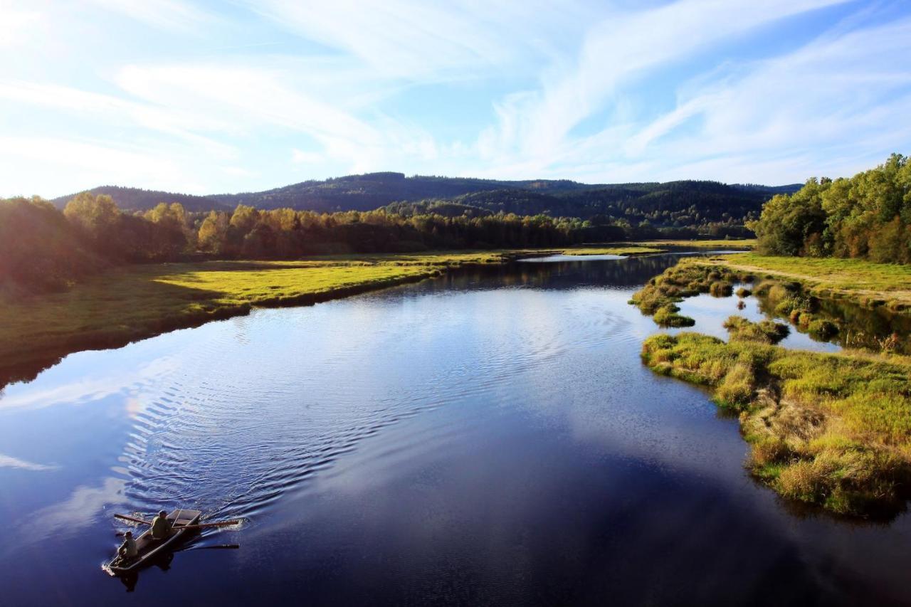 Chalupa Na Peci Želnava Buitenkant foto